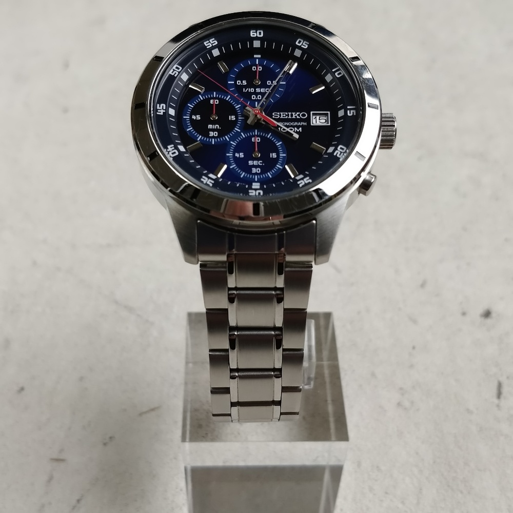 ⌚SEIKO Cronograph Mens Watch 4T57-00H0 H332⌚